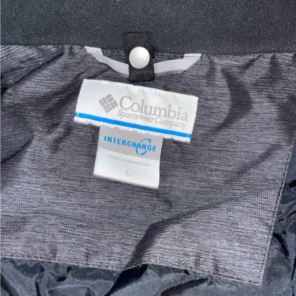 Columbia Omni Heat Women's Ski Shell & Inner Jacket, Dark Gray, Large, worn once - Picture 3 of 6